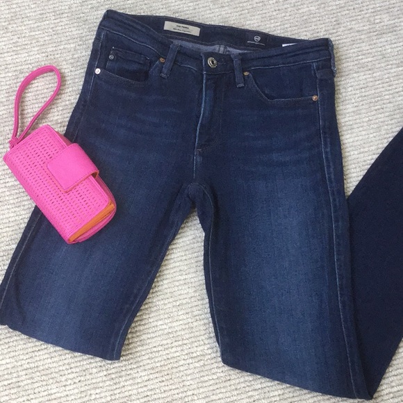 Ag Adriano Goldschmied Denim - AG the Prima mid-rise cigarette skinny jeans